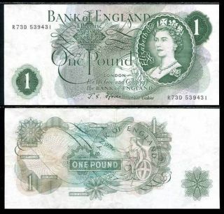 Great Britain England 1 Pound P 374 E Xf/au