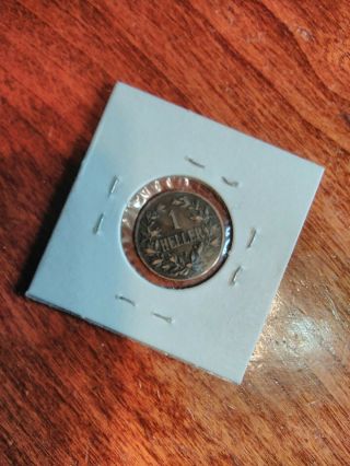 1910 - J German East Africa 1 Heller Coin Vg,  Cond.