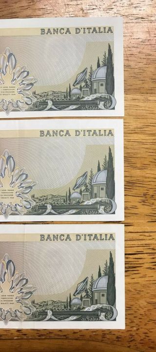 Italy 2000 Lires X 3 Different Prefixes XF - A 1973 4