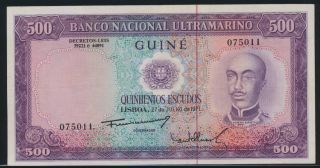 475863 Portuguese Guinea 500 Escudos 1971,  P.  43