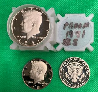 1981 - S Clad Proof Kennedy Half Dollar 20 Coins