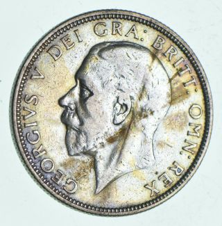 World Coin - 1936 Great Britain 1 Florin - World Silver Coin - 11.  2g 864