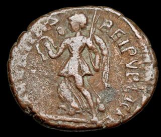 Ancient Bronze ROMAN Coin,  The Last True Roman Emperor VALENS 364 - 378 AD. , 3