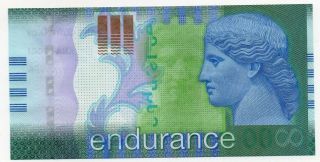 Test Note Kba Giori Crane Currency Sicpa Endurance Unc
