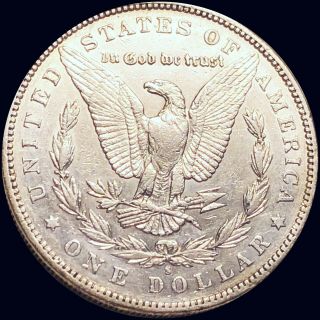 1894 - S Morgan Silver Dollar NEARLY UNCIRCULATED San Francisco Shiny Coin NR 2