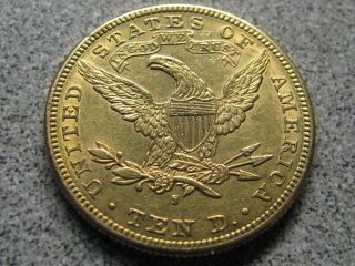 1886 - S $10 Liberty Gold Eagle - BU 2
