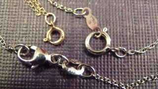 14K Gold Scrap or Wear,  11 Grams Chains,  Heart Pendant,  Earrings,  Watch Case 9
