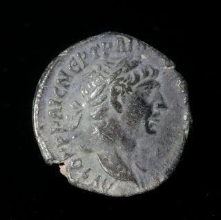 Tz 246,  Uncleaned Trajan Silver Drachm