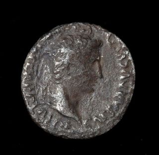 Tz 248,  Uncleaned Denarius Of Emperor Augustus
