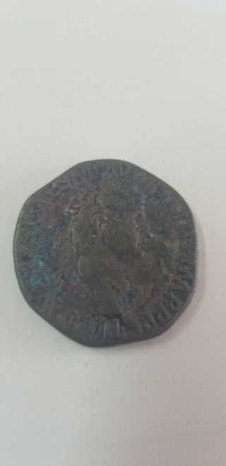 Claudius 41 - 54 Ad Bronze As Rome Ancient Coin Scu895676