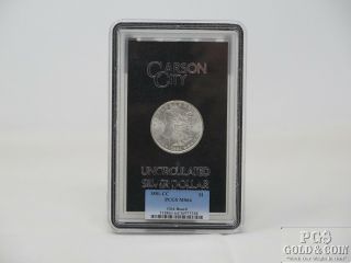 1881 - Cc Morgan Silver $1 Dollar Unc Coin Carson City Gsa Hoard Pcgs Ms64 15316