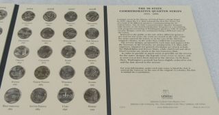 1999 - 2008 US State Quarters Complete Set of 52 - Coins in Album 5