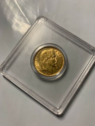 Napoleon Lll Empereur 1869 20 Fr Empire Francais Gold Coin