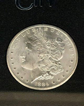 3 Pc 1882 1883 1884 CC Carson City Morgan Silver One Dollar $1 Coins GSA Hoard 6
