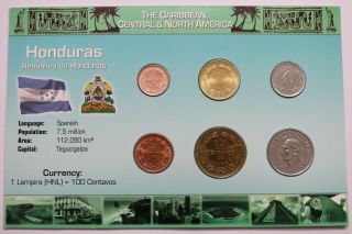 Honduras Coin Set With A99 Can35