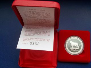 Australia 50cents $0,  5 2008 2010 Proof Lunar I Tiger 1/2oz Silver Box & Rare
