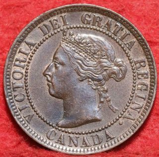 1901 Canada One Cent Foreign Coin