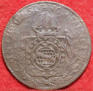 1925 Brazil 40 Reis Foreign Coin