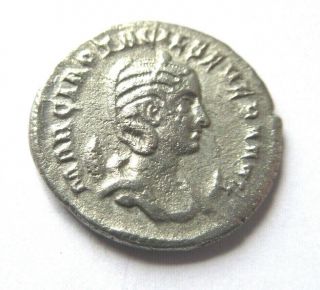 Silver - Antoninian Of Otacilia Severa Rv.  Concordia Seated Left