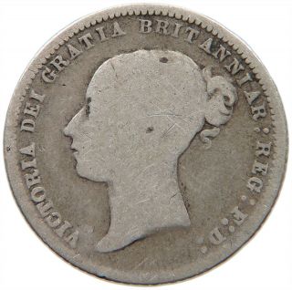 Great Britain Sixpence 1873 S13 525