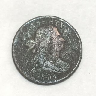 1804 Draped Bust Half Cent