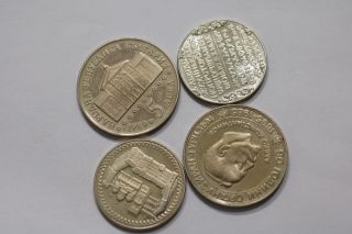 Bulgaria 2 & 5 Leva - 4 Coins A98 Pp21