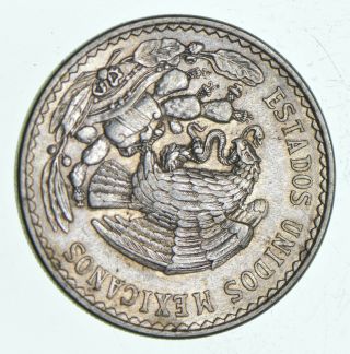 SILVER - WORLD Coin - 1948 Mexico 1 Peso - 13.  6g - World Silver Coin 527 2