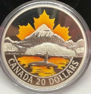 2017 $20 Fine Silver Coin Canada’s Coasts Series: Pacific Coast