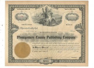Montgomerey County Publishing Co. ,  Early 1900 