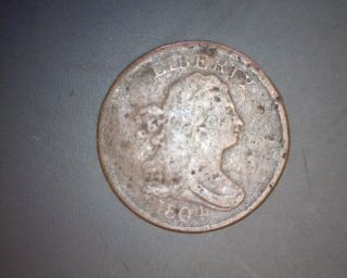 1804 Us Half Cent Coin