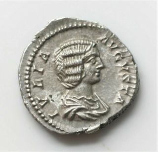 Roman Imperial Coins Julia Domna (augusta,  193 - 217).  Denarius.  Obv: Ivlia Avgvs