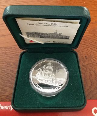 Canada 1999 Sterling Silver $1 Dollar: Voyage Of Discovery Proof