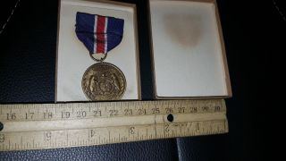 Medal Wwi 1917 - 1919 State Of Missouri Service Medal " War With Germany "