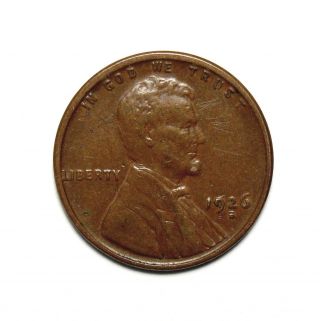 1926 S 1c Lincoln Wheat Cent Penny Vf Very Fine / Vf,  Very Fine,  145240