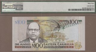 EAST CARIBBEAN STATES: 100 Dollars Banknote,  (UNC PMG64),  P - 46v,  2003, 2