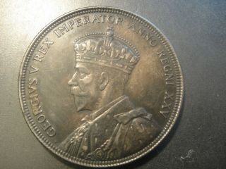 1935 Canada George V Silver Dollar.  Gem Uncirculated W/rich,  Dark Toning.