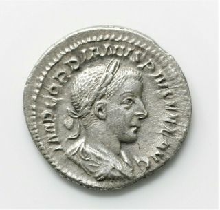Roman Imperial Gordian Iii Ar Denarius 3.  13gr.  Rome,  Ad 238 - 244.  Imp Gordianvs