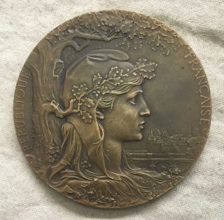 1900 Paris Universal Exposition & Olympic Games Medal By Jc Chaplain
