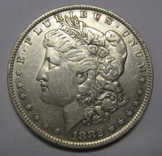 Scarce 1882 - O/s Recessed Vam 4 Morgan Silver Dollar Grading Au C111