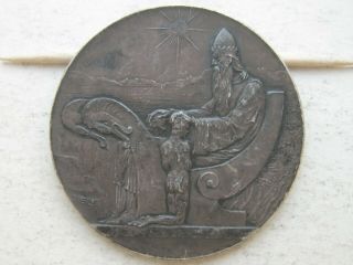 Iceland Medallic 1000 Years Althing Silver 10 Kronur 1930 Au