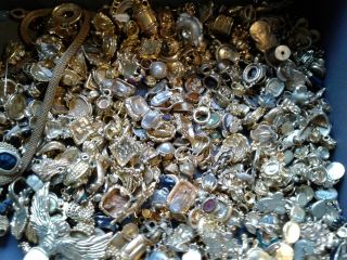 24 K Heavy Plated Scrap 17 Pounds Gold Recovery