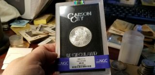 $1 1884 Cc Morgan Silver Dollar Gsa Ngc Gem Ms66 Exceptional