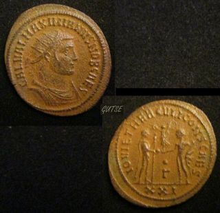 Roman Empire - 49,  Galerius M. ,  Antoninianus 305 - 311 A.  D. ,  D.  R.  Sear 14297,  Gvf