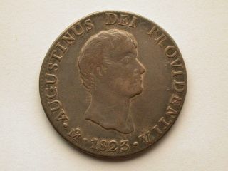 Mexico 1823 8 Reales Type V Iturbide