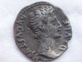Silver Denarius Augustus F 43