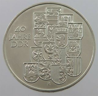 Germany 10 Mark 1989 Ddr Ps 201