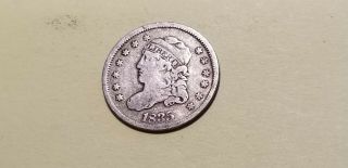 1835 Silver 5c Capped Bust Half Dime