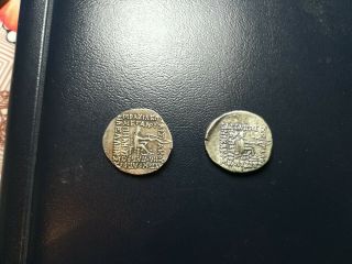 2 Antik Coins Silver