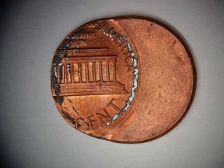 1985 Lincoln Memorial Error Coin 50 Off - Center GEM Uncirculated (458) 2