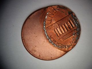 1985 Lincoln Memorial Error Coin 50 Off - Center GEM Uncirculated (458) 4